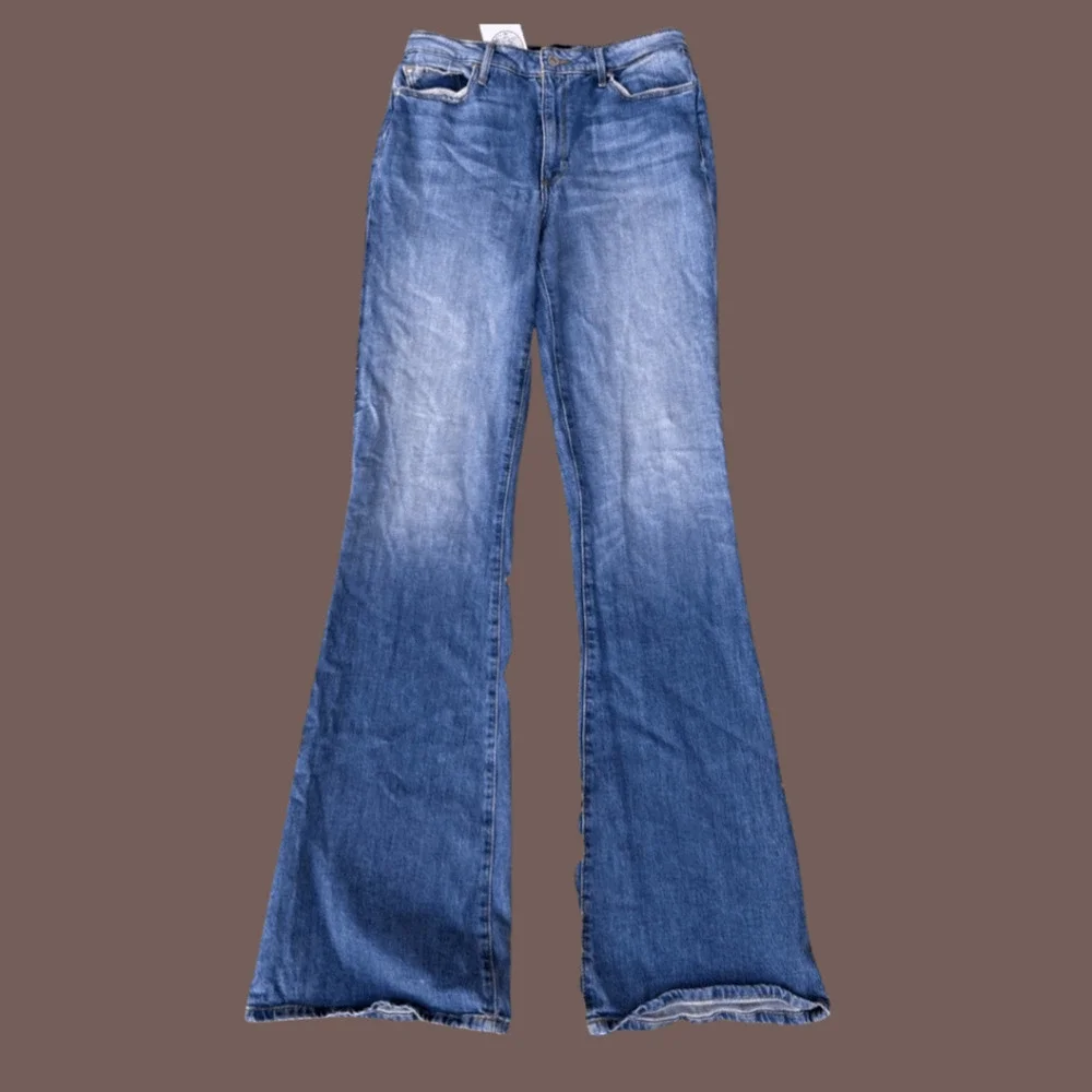 Black Orchid Skinny Flare Jeans | Medium Wash | Size 28 | Vintage-Inspired - Picture 2 of 6